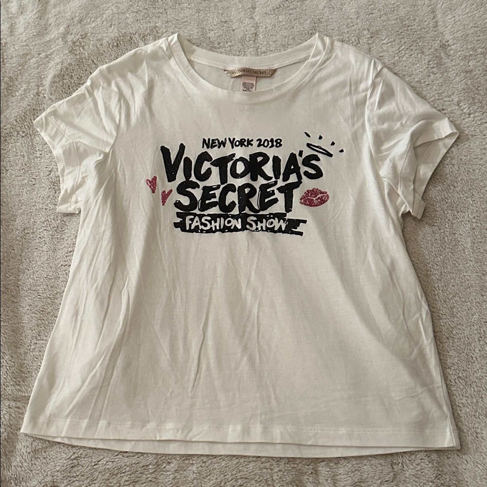 Victoria's Secret Cream Fashion Show Tee